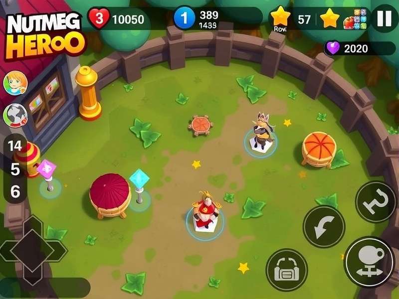 Clash Nutmeg Hero gameplay screenshot