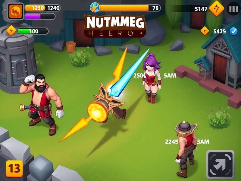 Clash Nutmeg Hero controls demonstration